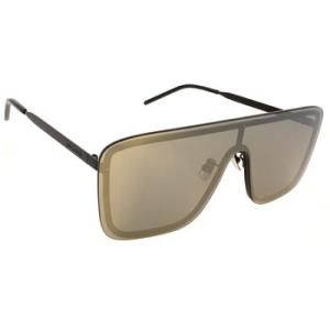 Silver Mirror Shield Sunglasses SL 364 MASK 003