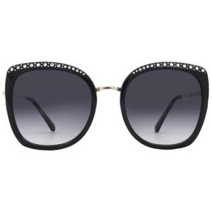 Smoke Gradient Butterfly Sunglasses GF0381 01B