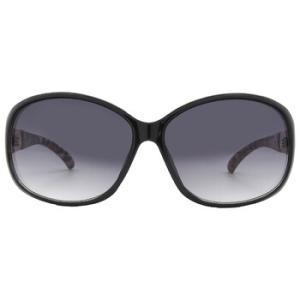 Smoke Gradient Oval Sunglasses GF04 01B