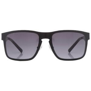 Smoke Gradient Rectangular Sunglasses GF0197 02B
