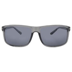 Smoke Mirror Rectangular Sunglasses TB7182 20C