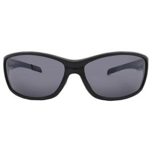 Smoke Mirror Wrap Sunglasses TB7150 01C