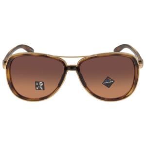 Split Time Prizm Brown Gradient Pilot Sunglasses OO4129 412918