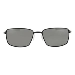 Square Wire Black Iridium Rectangular Sunglasses OO4075 407505