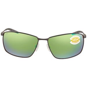 TURRET Green Mirror Polarized Polycarbonate Sunglasses TRT 11 OGMP
