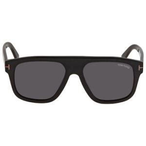 Thor Smoke Rectangular Sunglasses FT0777N 01A