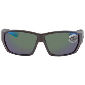 Tuna Alley Green Mirror Polarized Glass Sunglasses TA 11 OGMGLP