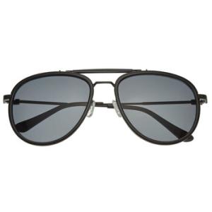 Black Pilot Sunglasses SSU129C2