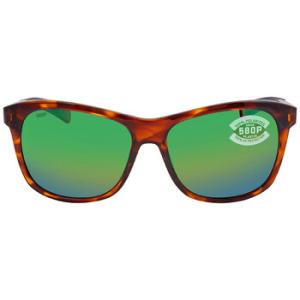 Vela Green Mirror Polarized Polycarbonate Sunglasses VLA 10 OGMP