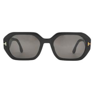 Veronique Smoke Geometric Sunglasses FT0917 01A