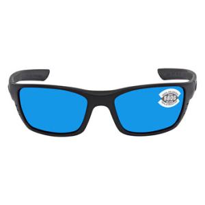 WHITETIP Blue Mirror Polarized Glass Sunglasses WTP 01 OBMGLP