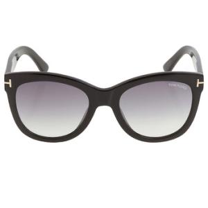 Wallace Grey Gradient Cat Eye Ladies Sunglasses FT0870 01B