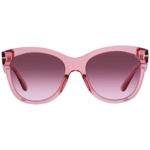 Wallace Pink Brown Gradient Cat Eye Sunglasses FT0870 74F
