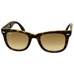 Wayfarer Folding Classic Light Brown Gradient Sunglasses RB4105 71051