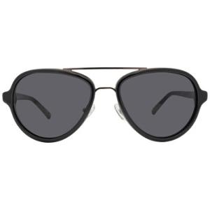 X Linda Farrow Black Pilot Sunglasses PL16C18SUN