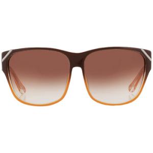 X Linda Farrow Brown Gradient Square Sunglasses YY15 PICK C3