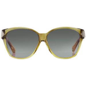 X Linda Farrow Light Green Gradient Square Sunglasses YY15 PICK C1