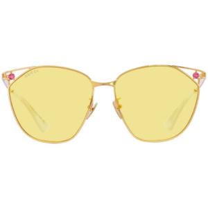 Yellow Cat Eye Sunglasses GG1375SA 002