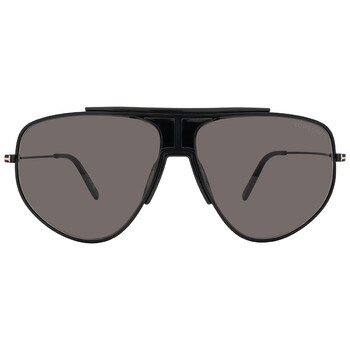 Addison Smoke Pilot Sunglasses FT0928 02A