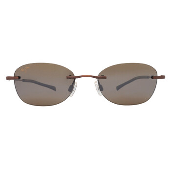 Aki Aki HCL Bronze Oval Unisex Sunglasses H33318