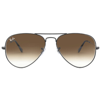 Aviator Gradient Brown Sunglasses RB3025 00251