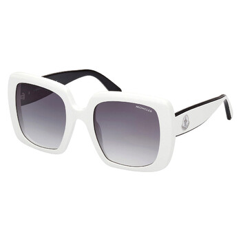 Blanche Smoke Gradient Square Sunglasses ML0259 21B