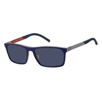 Blue Rectangular Mens Sunglasses TH 1799S 0PJPKU