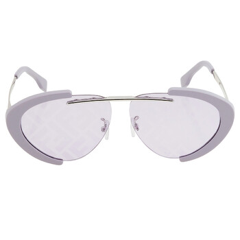 Bordeaux Mirror Oval Sunglasses FE40042U 81U