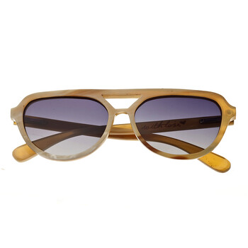 Brittany Real Animal Horn Sunglasses
