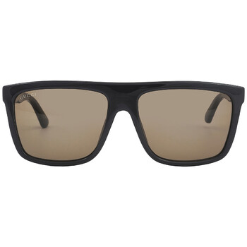 Brown Browline Sunglasses GG0748S 002