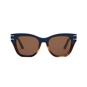 Brown Cat Eye Sunglasses DIORSIGNATURE B4I CD40103I 90E