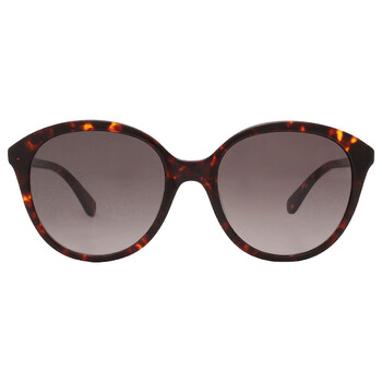 Brown Gradient Oval Sunglasses BRIAGS 0086HA