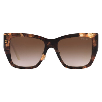 Brown Gradient Square Sunglasses PR 21YS 07R6S1