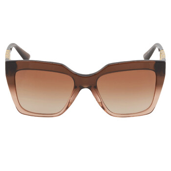 Brown Gradient Square Sunglasses VE4418 533213