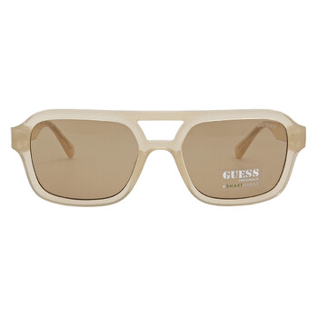 Brown Square Sunglasses GU8259 57E