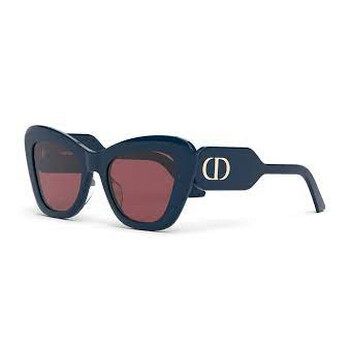 Burgundy Cat Eye Sunglasses DIORBOBBY BUI CD40084U 90S
