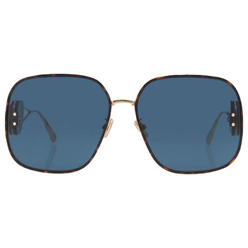 DIORBOBBY Blue Square Sunglasses CD40050U 10V