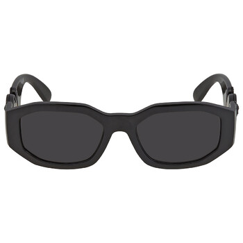 Dark Gray Geometric Sunglasses VE4361 536087