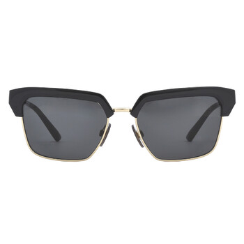 Dark Grey Square Sunglasses DG6185 50187