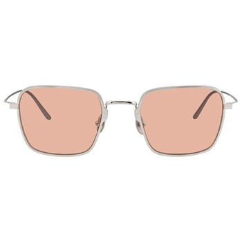 Dark Pink Square Titanium Sunglasses PR 54WS 05Q03F