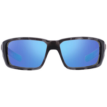 Fantail Pro Blue Mirror Rectangular Sunglasses 6S9079 907913