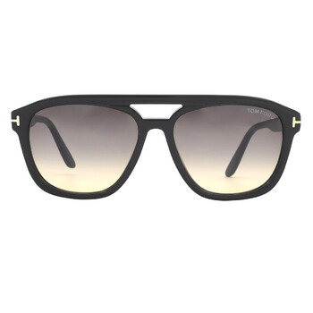 Gerrard Gradient Smoke Pilot Sunglasses FT0776 01B