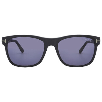 Giulio Blue Rectangular Sunglasses FT0698 02V