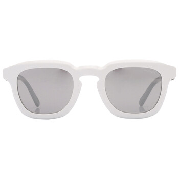 Gradd Silver Mirror Round Sunglasses ML0262 21C