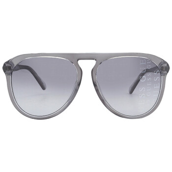 Gradient Smoke Browline Sunglasses GU00058 20B