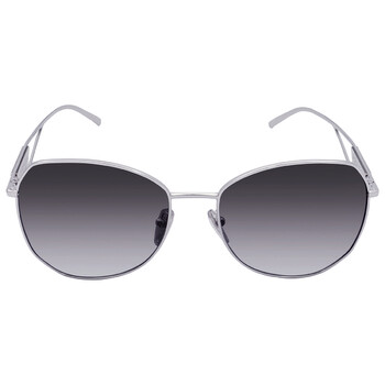 Gray Gradient Irregular Sunglasses PR 57YS 1BC5D1