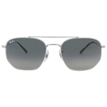 Gray Irregular Sunglasses RB37070037157