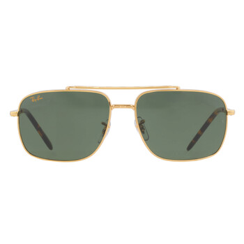 Green Square Sunglasses RB3796 919631