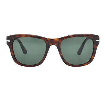 Green Square Unisex Sunglasses PO3313S 2431