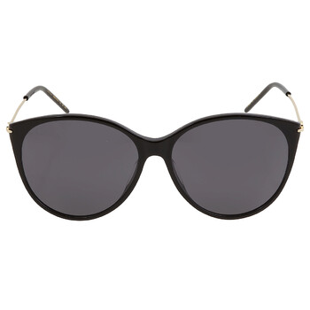 Grey Cat Eye Sunglasses GG1268S 001